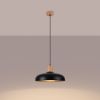 Suspension Acier Noir E27 1 Indy