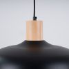 Suspension Acier Noir E27 1 Indy