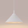 Suspension Acier Blanc E27 1 Zuma