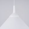 Suspension Acier Blanc E27 1 Zuma