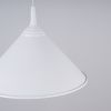 Suspension Acier Blanc E27 1 Zuma