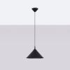 Suspension Acier Noir E27 1 Zuma