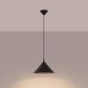 Suspension Acier Noir E27 1 Zuma