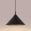 Suspension Acier Noir E27 1 Zuma