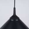 Suspension Acier Noir E27 1 Zuma