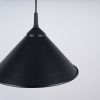 Suspension Acier Noir E27 1 Zuma