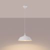 Suspension Acier Blanc E27 1 Frika