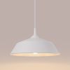 Suspension Acier Blanc E27 1 Frika