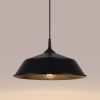 Suspension Acier Noir E27 1 Frika