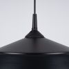 Suspension Acier Noir E27 1 Frika
