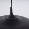 Suspension Acier Noir E27 1 Gina