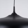 Suspension Acier Noir E27 1 Gina