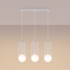 Suspension Acier Blanc G9 3 Brina