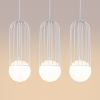 Suspension Acier Blanc G9 3 Brina