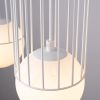Suspension Acier Blanc G9 3 Brina