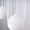 Suspension Acier Blanc G9 3 Brina
