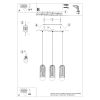 Suspension Acier Blanc G9 3 Brina