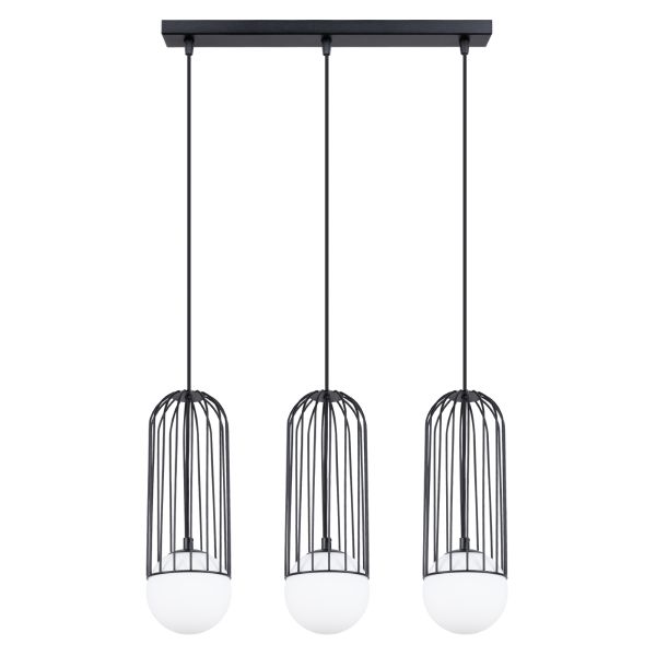 Suspension Acier Noir G9 3 Brina