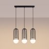 Suspension Acier Noir G9 3 Brina