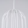 Lustre Acier Blanc G9 3 Brina