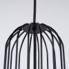 Lustre Acier Noir G9 3 Brina