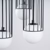 Lustre Acier Noir G9 3 Brina
