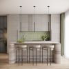 Suspension Acier Noir G9 1 Arche