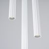 Lustre Acier Blanc G9 3 Arche