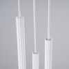 Lustre Acier Blanc G9 3 Arche