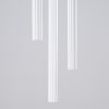 Lustre Acier Blanc G9 3 Arche