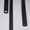 Lustre Acier Noir G9 3 Arche