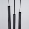 Lustre Acier Noir G9 3 Arche