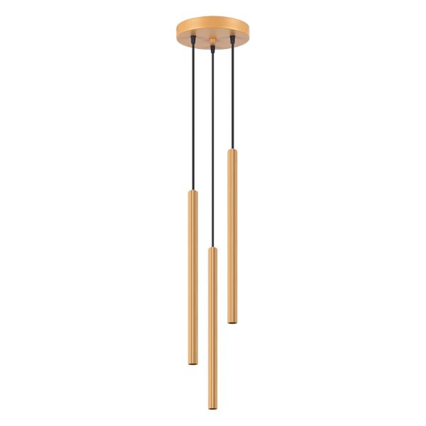 Suspension Acier Doré G9 3 Arche