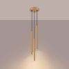 Suspension Acier Doré G9 3 Arche
