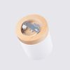 Plafonnier Bois Blanc/Bois Naturel GU10 1 Rif