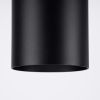 Plafonnier Bois Noir/Bois Naturel GU10 1 Rif