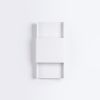 Applique Acier Blanc G9 2 Durlin