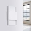 Applique Acier Blanc G9 2 Durlin