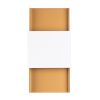Applique Acier Or/Blanc G9 2 Durlin