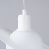 Lustre Acier Blanc G9 3 Hyperion