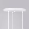 Lustre Acier Blanc G9 3 Hyperion
