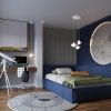 Lustre Acier Blanc G9 3 Hyperion