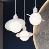 Lustre Acier Blanc G9 3 Hyperion