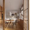 Lustre Acier Blanc E27 1 Nicus