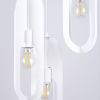 Suspension Acier Blanc E27 3 Nicus