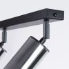Plafonnier Acier Noir/Chromé GU10 2 Winx