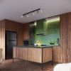 Plafonnier Acier Noir/Chromé GU10 2 Winx