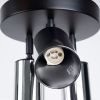 Plafonnier Acier Noir/Chromé GU10 3 Winx