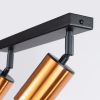 Plafonnier Acier Noir/Cuivre GU10 2 Winx