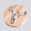 Suspension Verre Blanc/Bois Naturel G9 3 Pekka